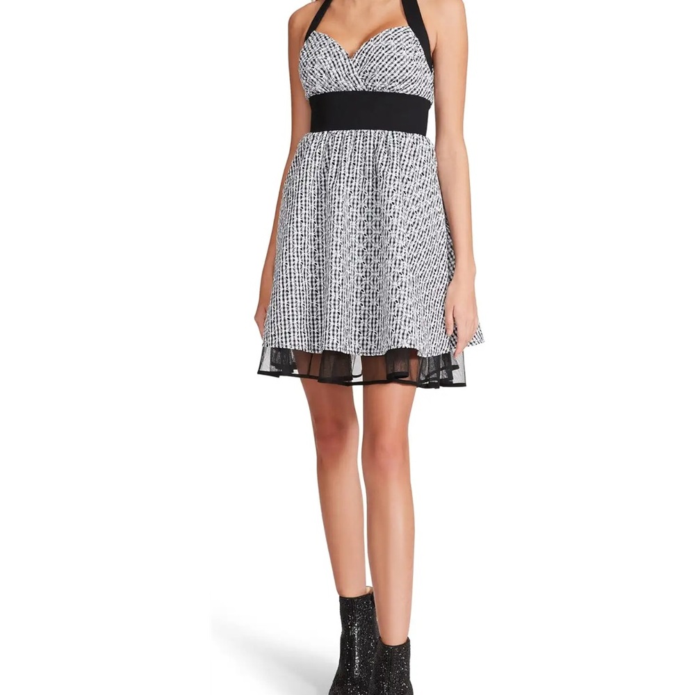 Betsey Johnson Gingham Halter Dress